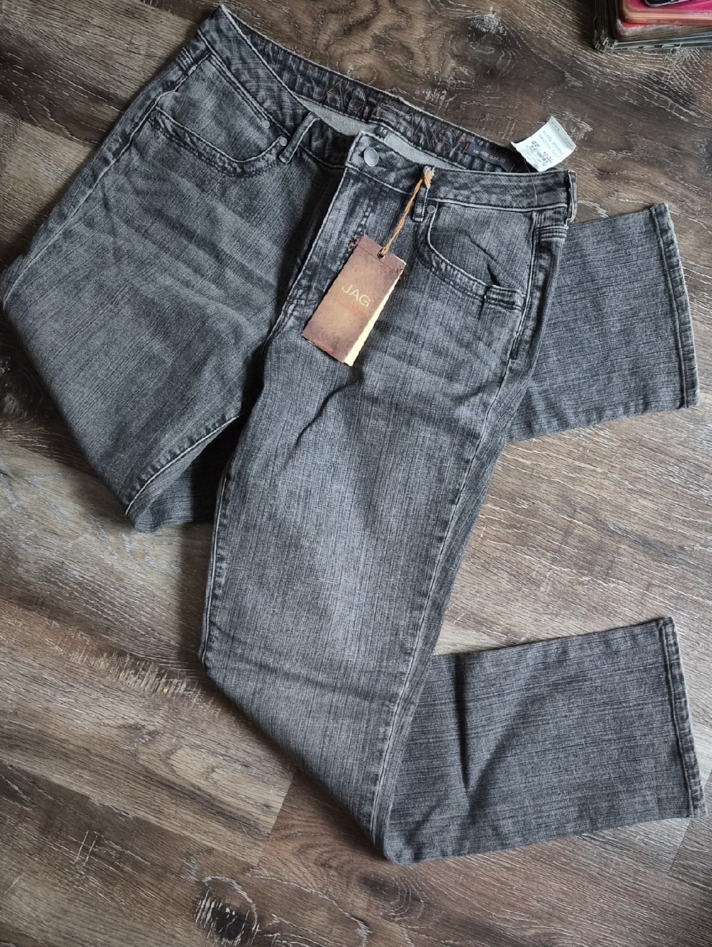 🩵Jag Jeans Slim Leg Grey Wash Jeans